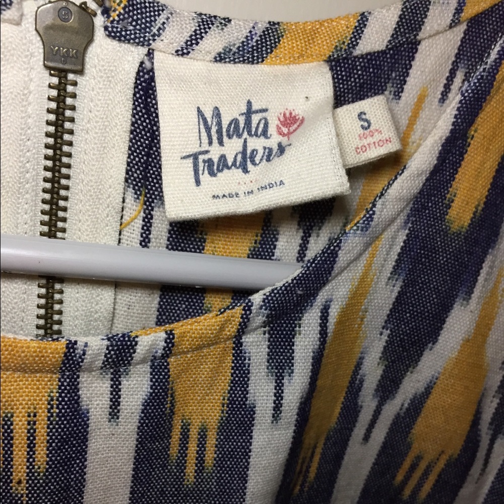 Mata Traders Ikat Polo Shift Dress